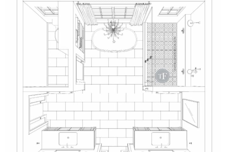 cửa chính đối diện nhà vệ sinh