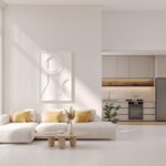 Màu sắc trong nhà và cảm xúc với không gian sáng trung tính